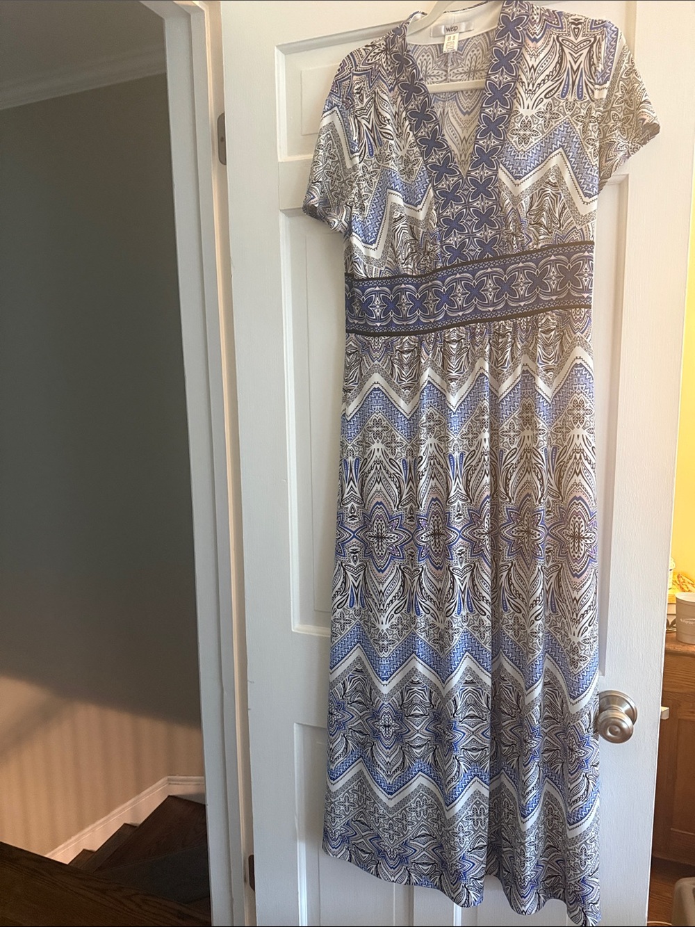 Wisp Printed Maxi Dress